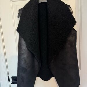 Mixed Media Women's Vest